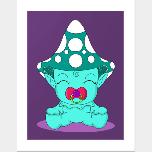 Baby Mushroom From Iris's Clan Posters and Art